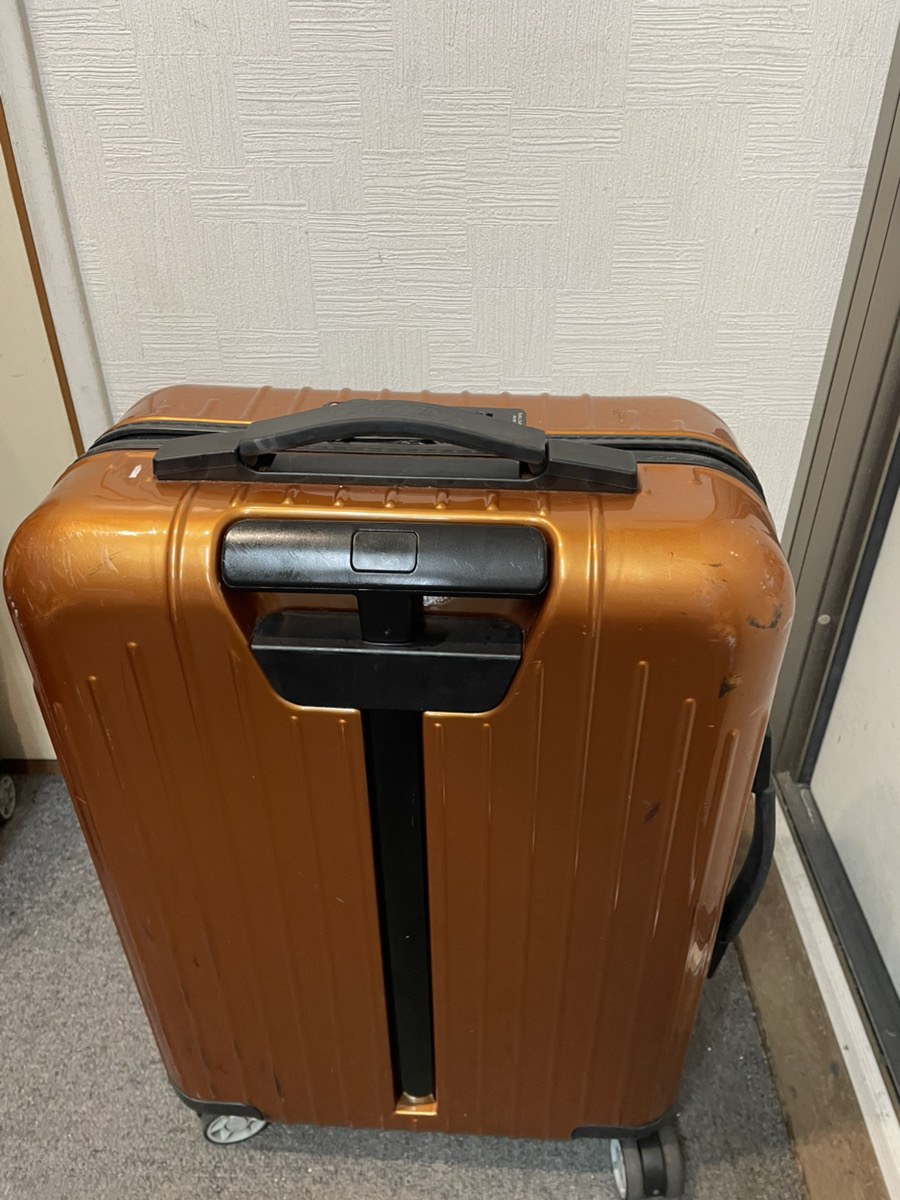 リモワ 伸縮ハンドルの修理事例（純正品部分修理） 修理後